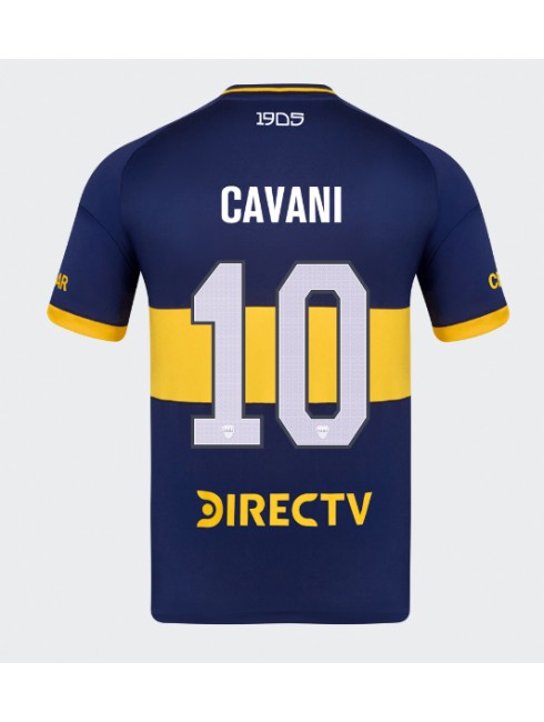 Muži Futbalové oblečenie Boca Juniors Edinson Cavani #10 2025-26 Krátky Rukáv - Domáci Muži Futbalové oblečenie Boca Juniors Edinson Cavani #10 2025-26 Krátky Rukáv - Domáci